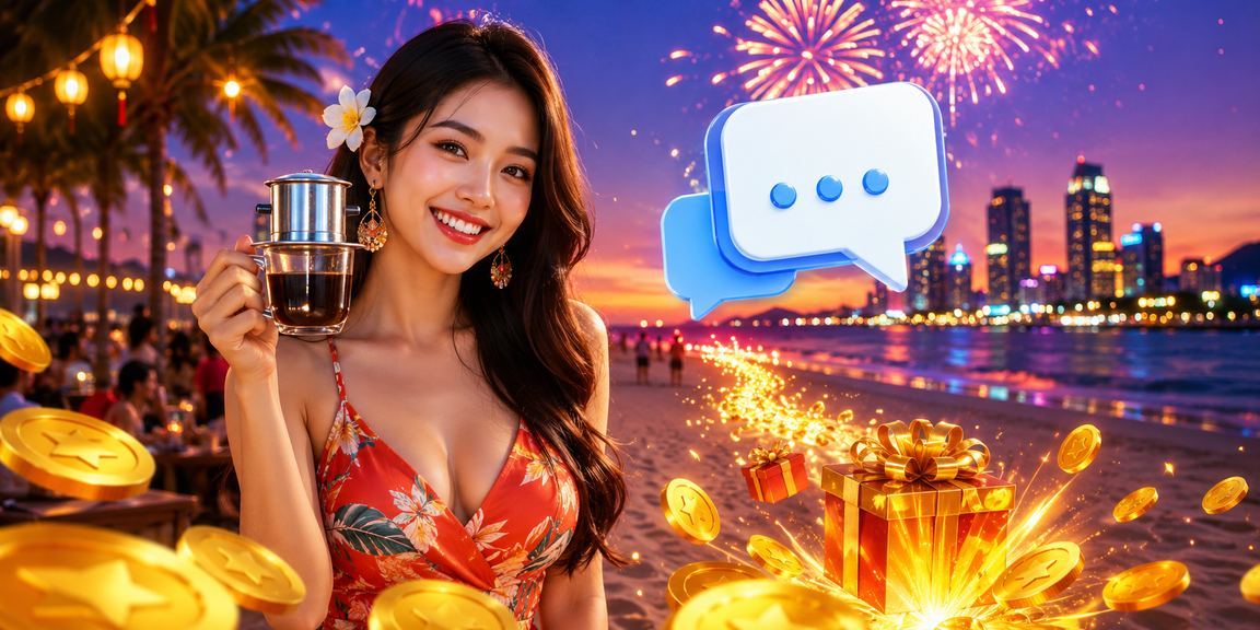 Người dùng xsqngai trải nghiệm ứng dụng tại quán cà phê Đà Nẵng