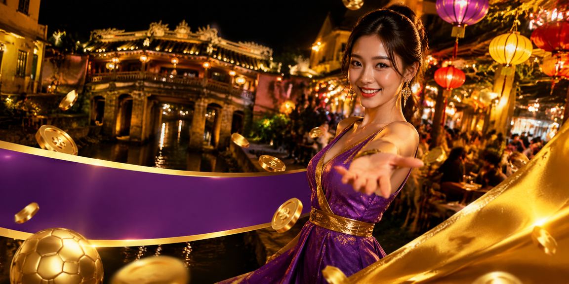 Ánh đèn lồng rực rỡ tại chợ đêm Hội An – biểu tượng của sự cân bằng và niềm vui